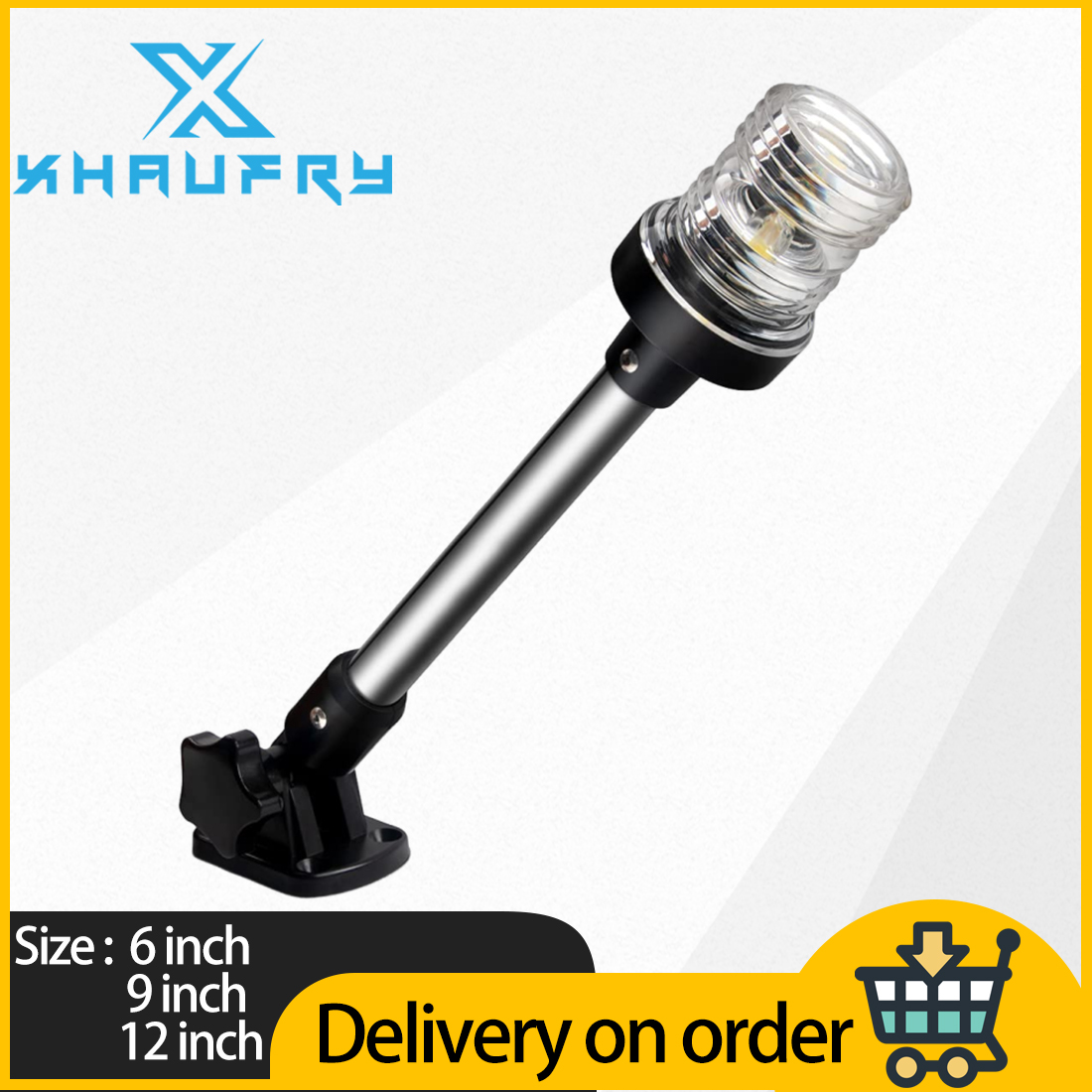 360 Degree White LED Fold Down - đánh giá và giá Fishing Boat Navigation Light