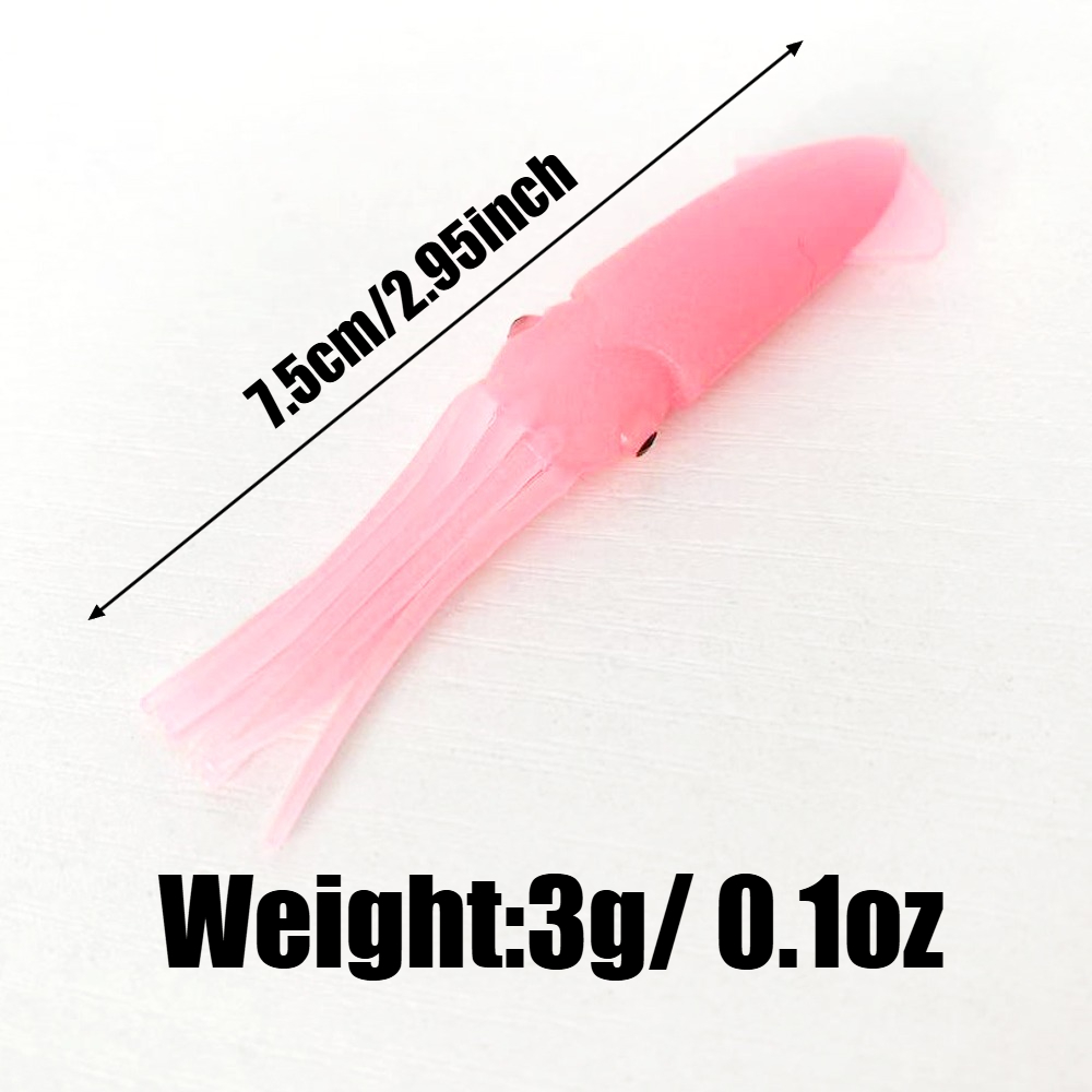 5PCS  7.5cm Mini Octopus Soft  - đánh giá và giá Fishing Boat Anchor