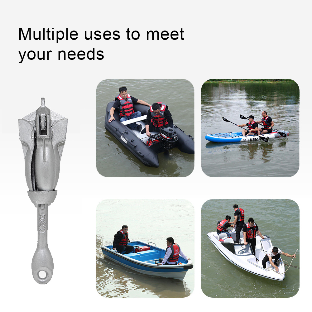 0.7/1.5KG Grapnel Anchor Folda - đánh giá và giá Fishing Boat Anchor