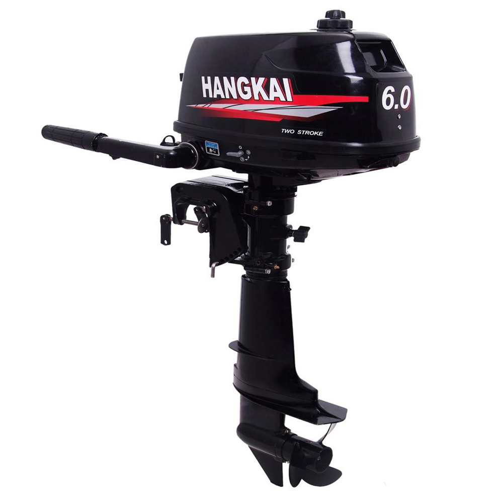Động Cơ Hangkai 6Hp 2 Thì Tàu  - đánh giá và giá Fishing Boat Outboard Motor