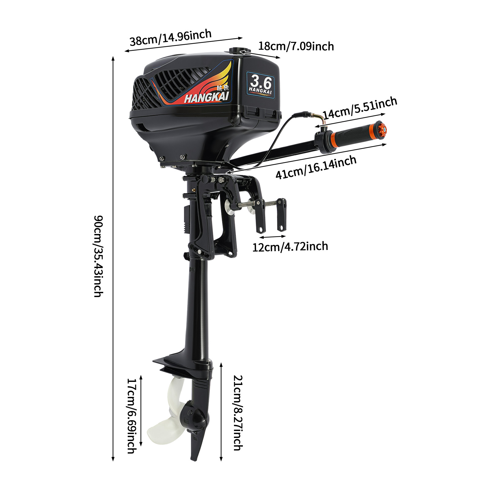 Outboard Motor, Gasoline Outbo - đánh giá và giá Fishing Boat Outboard Motor